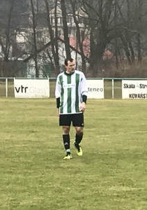 Martin Bambas v utkáni proti Kostelci.