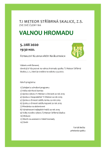 pozvanka na VH 2020-1